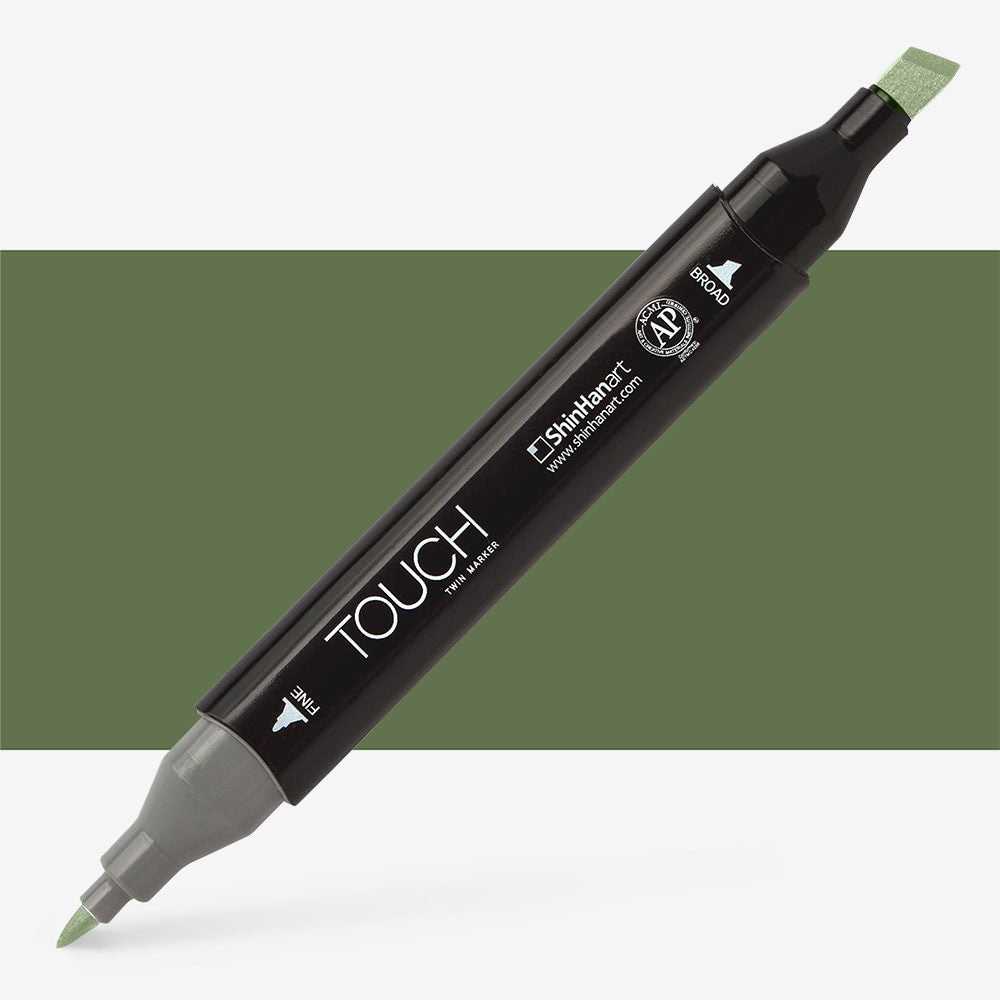 Shinhan Touch Twin Marker | Green Tones