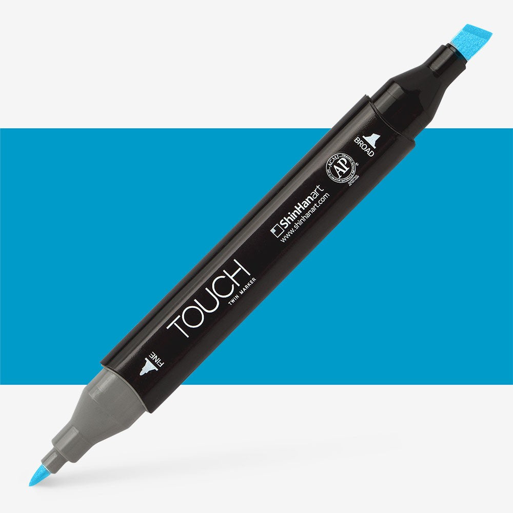 Shinhan Touch Twin Marker | Blue & Purple Tones