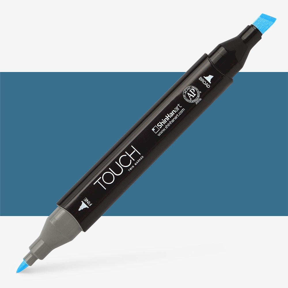 Shinhan Touch Twin Marker | Blue & Purple Tones