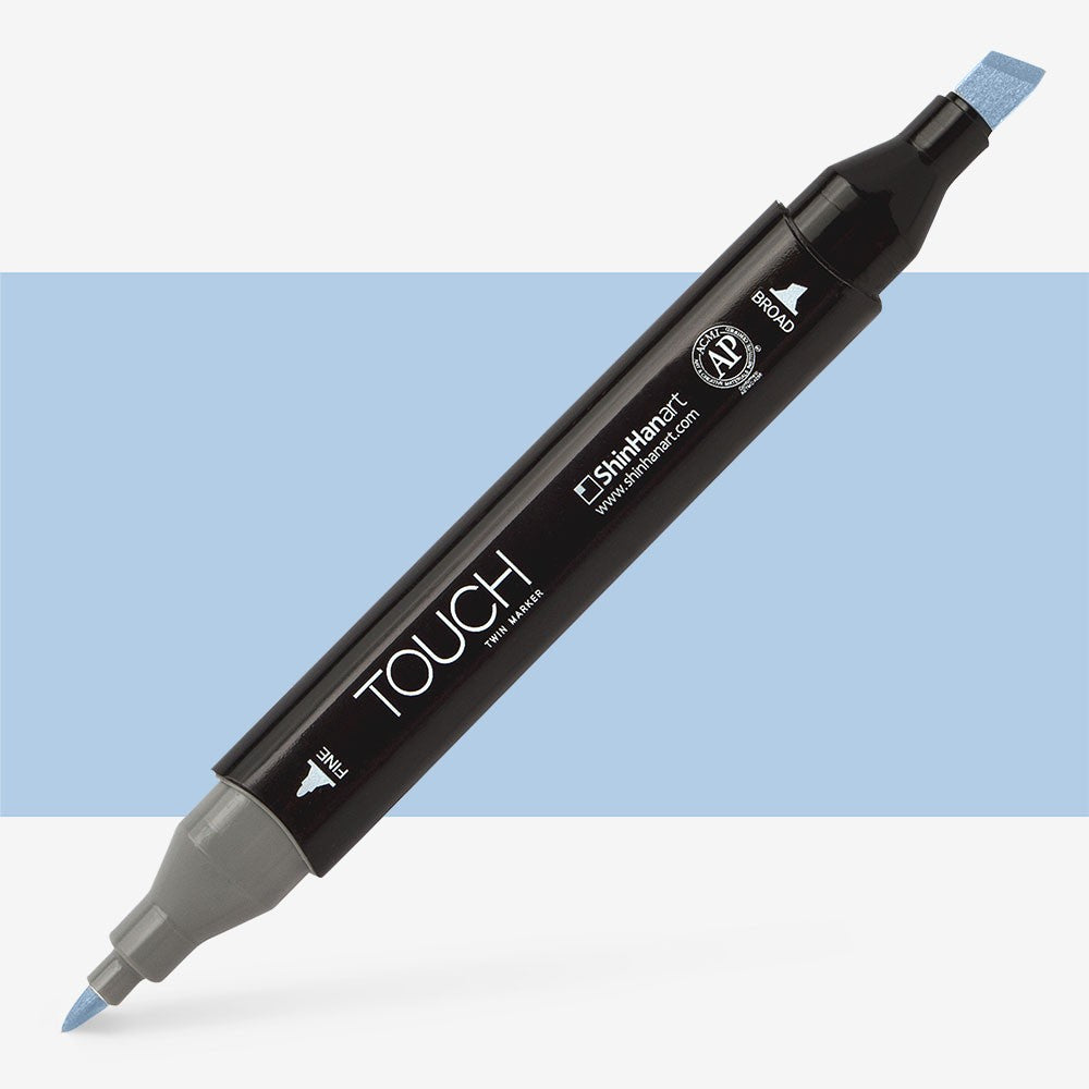Shinhan Touch Twin Marker | Blue & Purple Tones