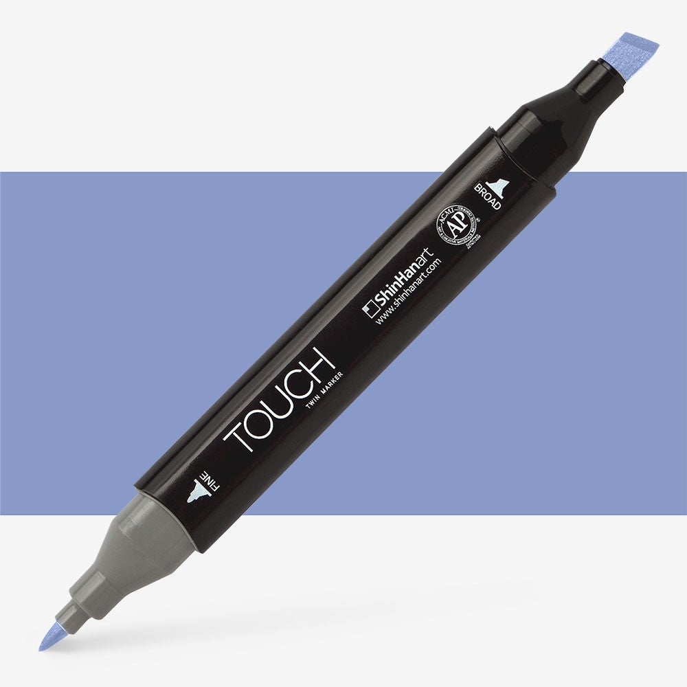 Shinhan Touch Twin Marker | Blue & Purple Tones