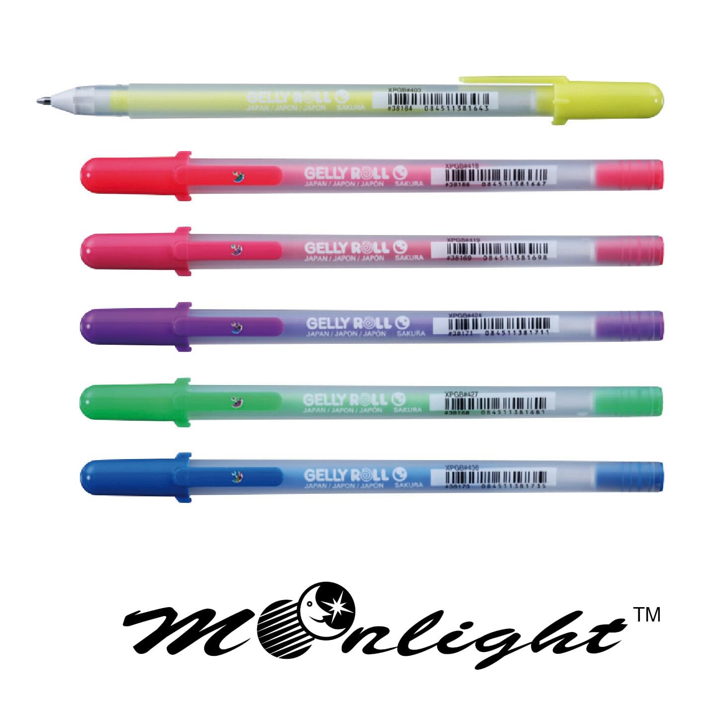 Sakura Gelly Roll Moonlight Pens