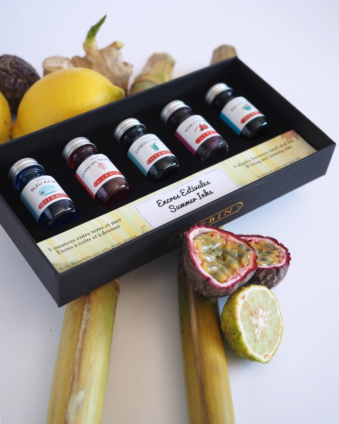 Herbin Writing & Drawing Ink Sets 5x10ml