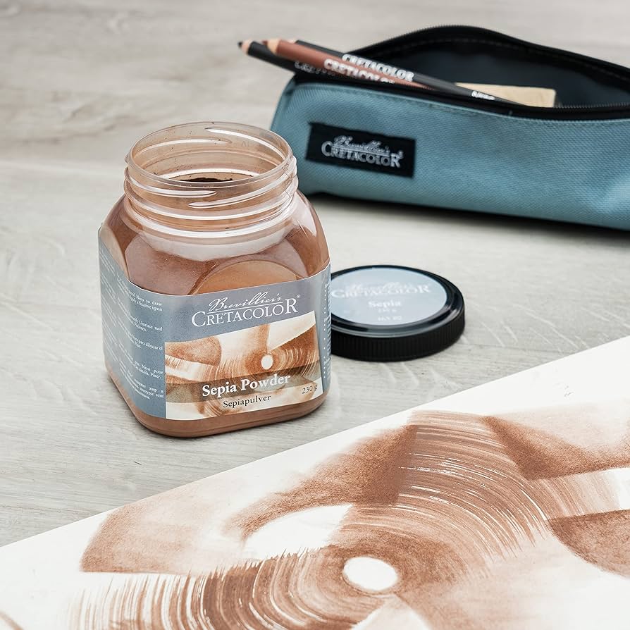 Cretacolor Sepia Sketching Powder