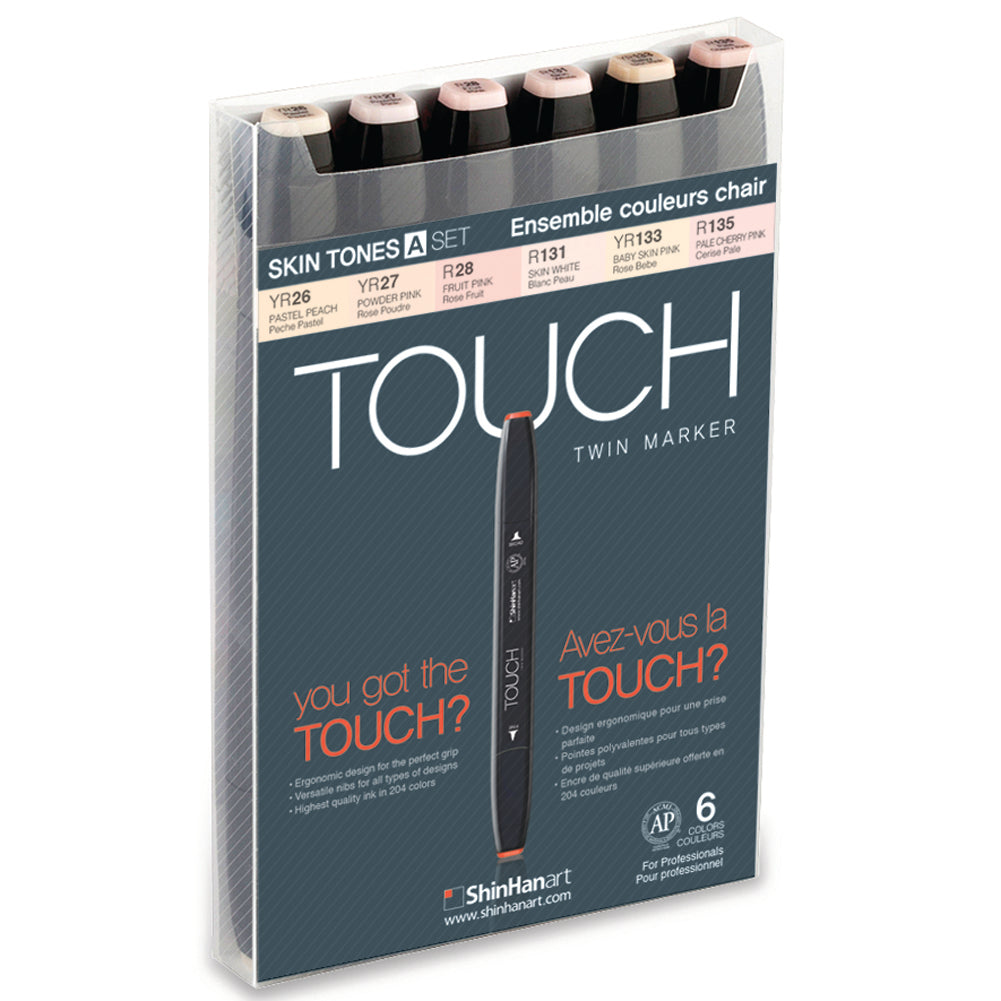 ShinHan Touch Twin Marker Sets of 6