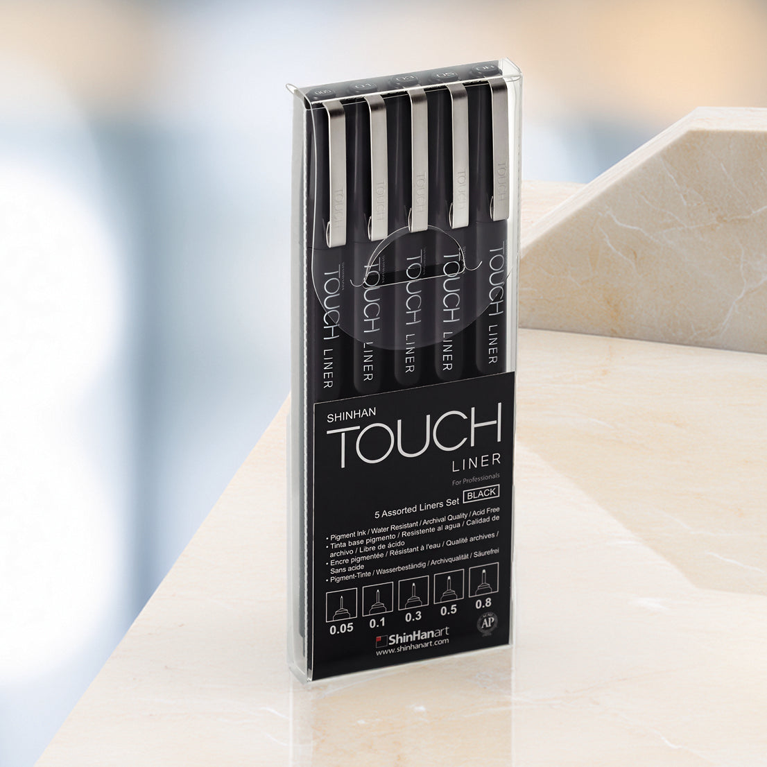 ShinHan Touch Liner Sets - Black