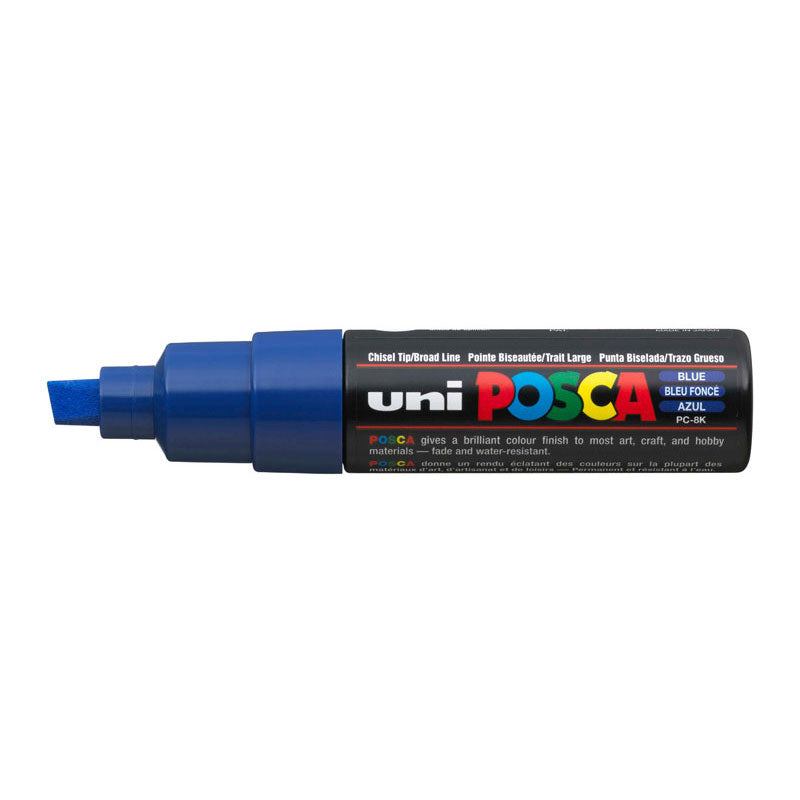 Posca Broad Chisel Tip Markers - 8mm