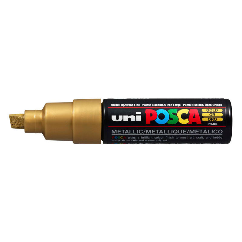 Posca Broad Chisel Tip Markers - 8mm