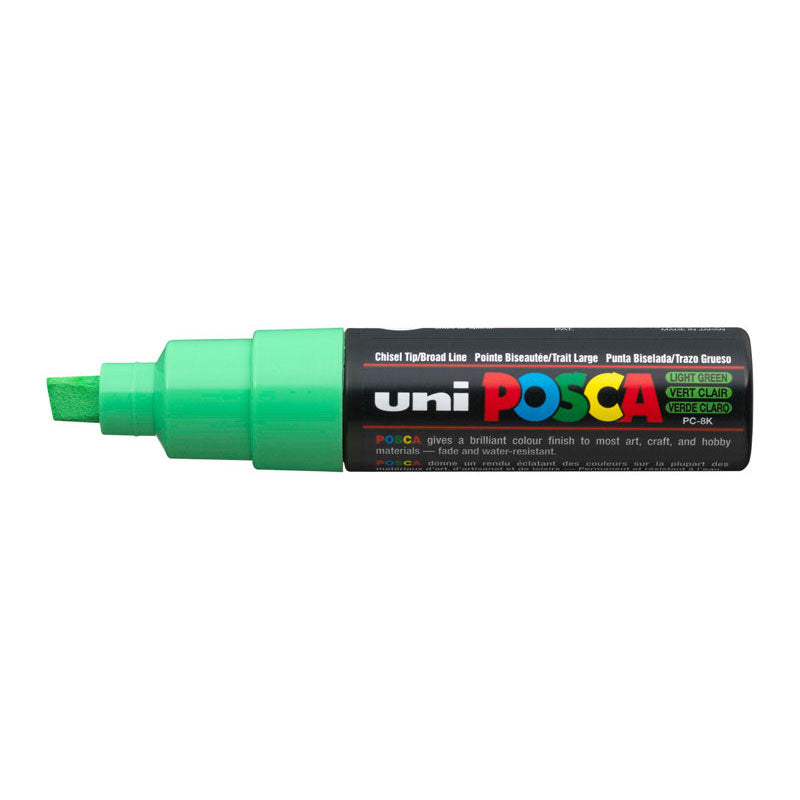 Posca Broad Chisel Tip Markers - 8mm
