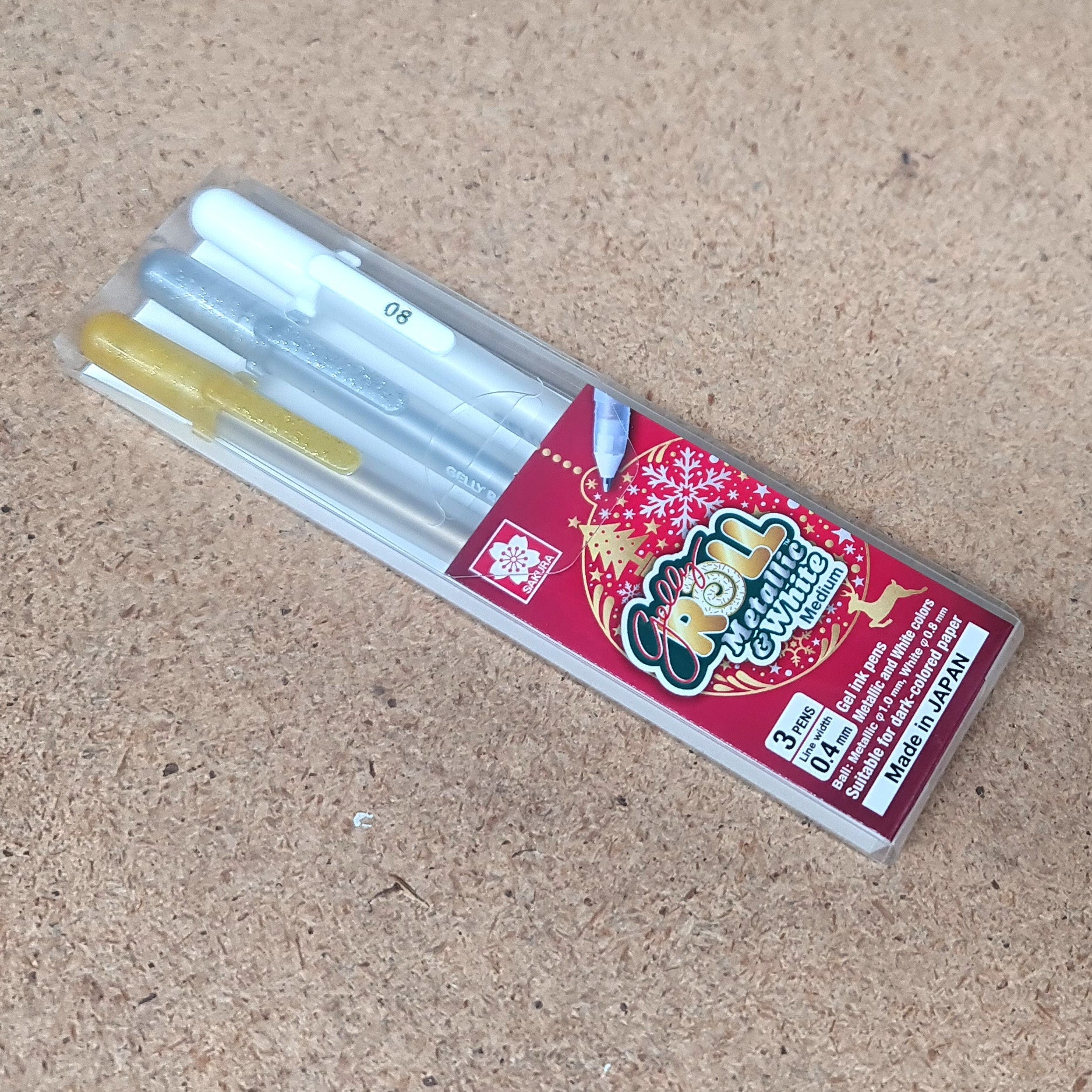 Sakura Gelly Roll Metallic/White Set