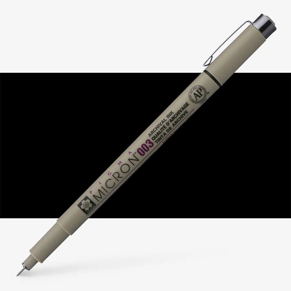 Pigma Micron - Single Pens Black
