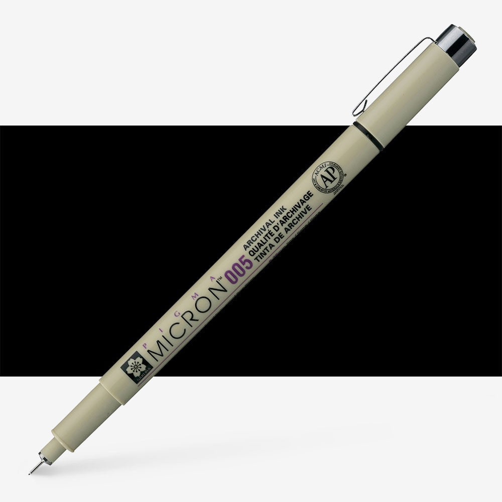 Pigma Micron - Single Pens Black