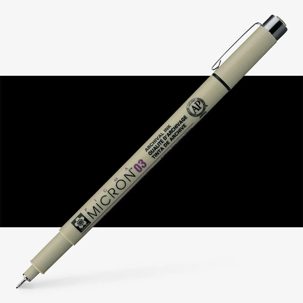 Pigma Micron - Single Pens Black