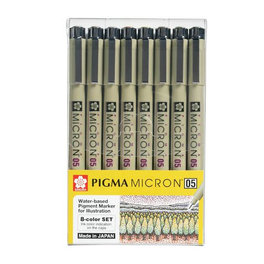 Pigma Micron Coloured Ink Sets